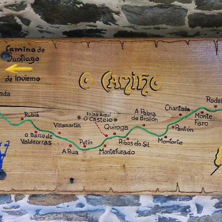 Hébergement de vacances A Casa Da Chelo No Camino De Inverno Sequeiros